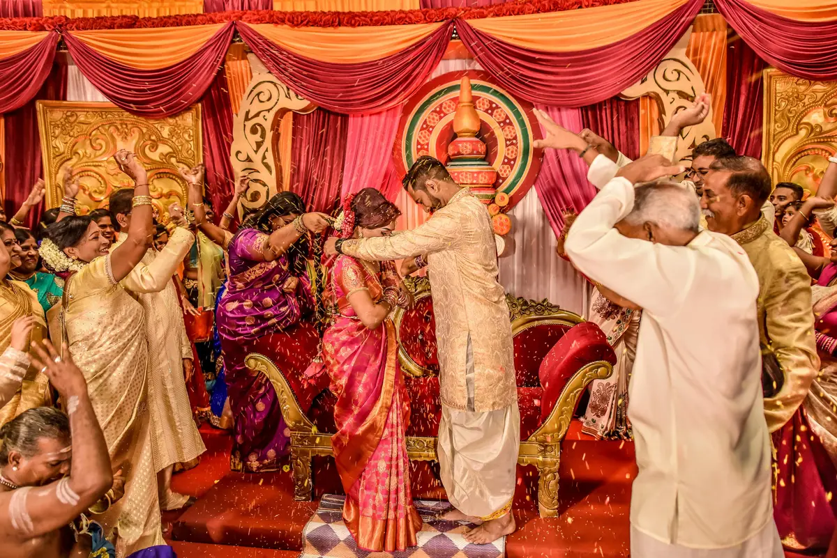 Indian catering setup for family events and celebrations